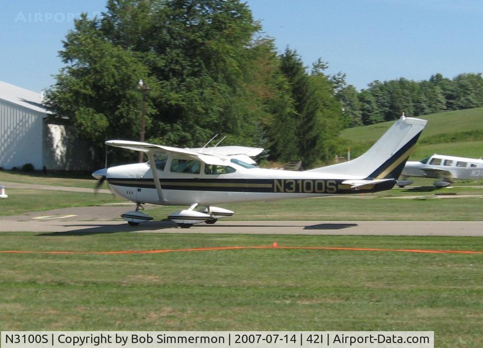N3100S, 1964 Cessna 182G Skylane C/N 18255600, At the Zanesville, OH fly-in breakfast & lunch