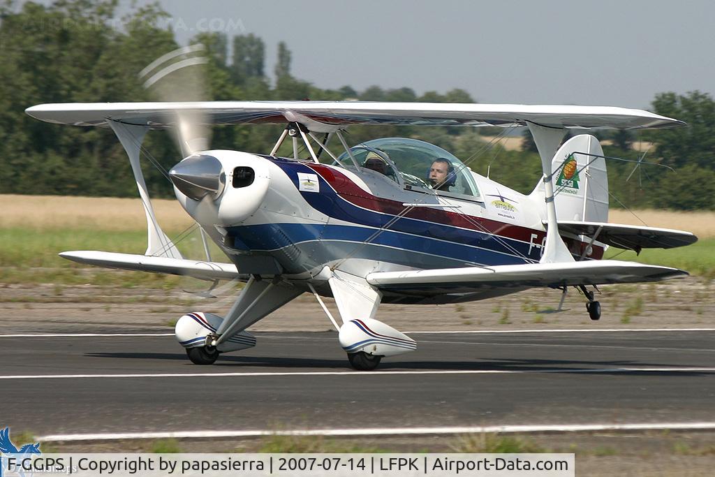 F-GGPS, Christen Pitts S-2B Special C/N 5015, PapaSierra volant aux couleurs de Air Nautic France (www.airnautic.fr)