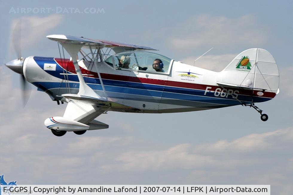 F-GGPS, Christen Pitts S-2B Special C/N 5015, Papasierra volant aux couleurs de Air Nautic France.