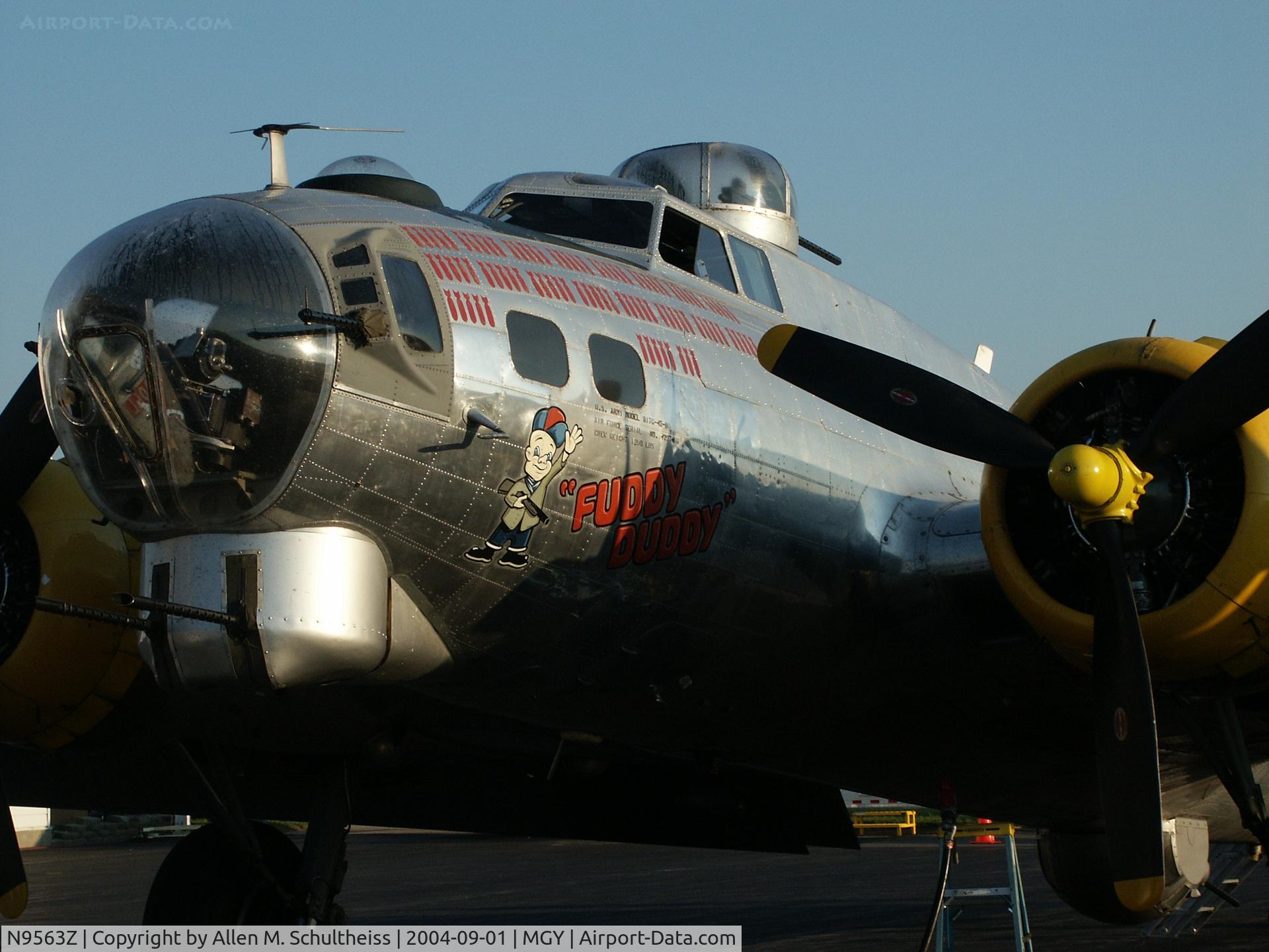 N9563Z, 1944 Boeing B-17G Flying Fortress C/N 32204, My Ride