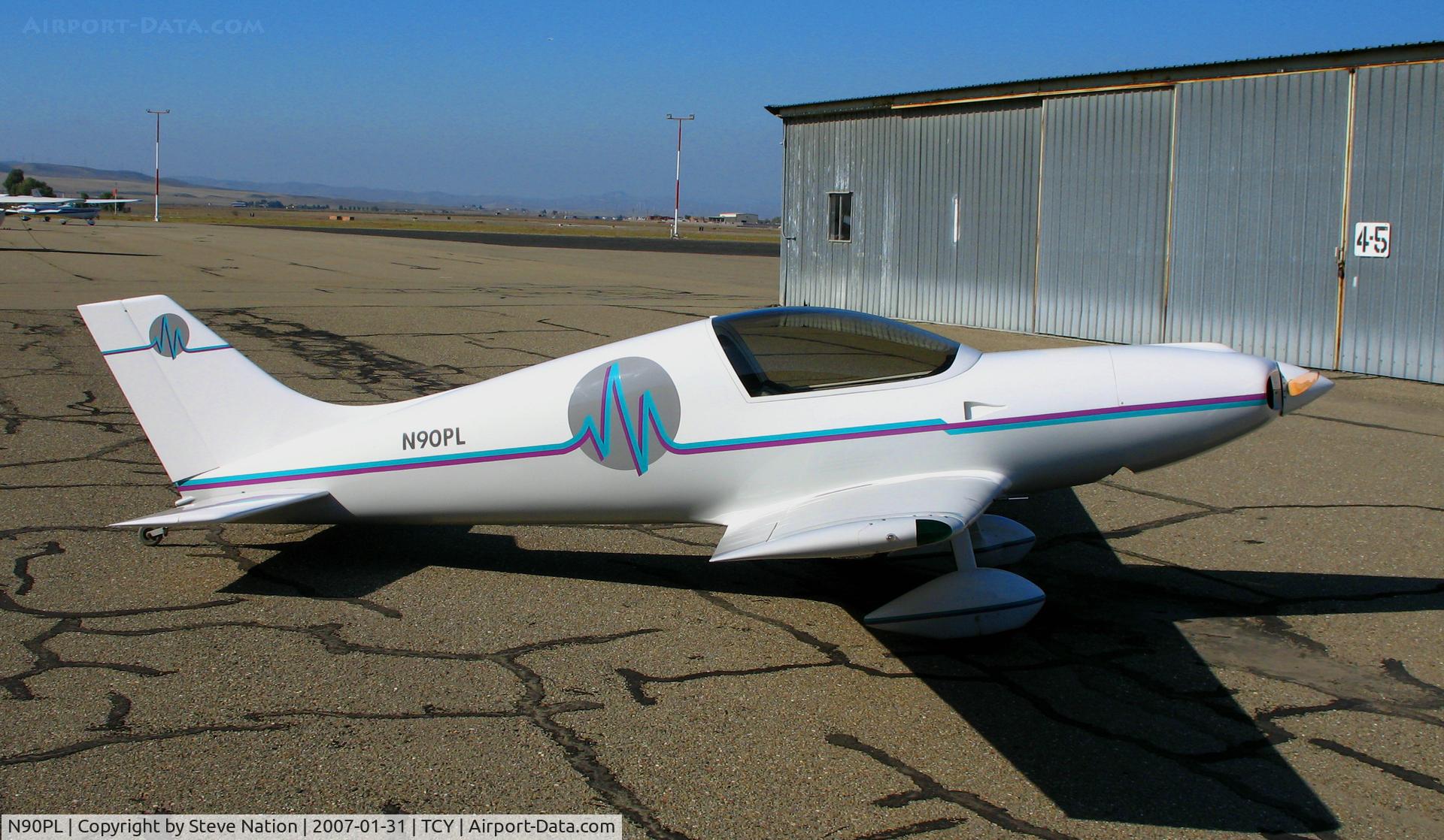 N90PL, 1991 Aero Designs Pulsar C/N 129, PULSAR homebuilt @ Tracy Municipal Airport, CA