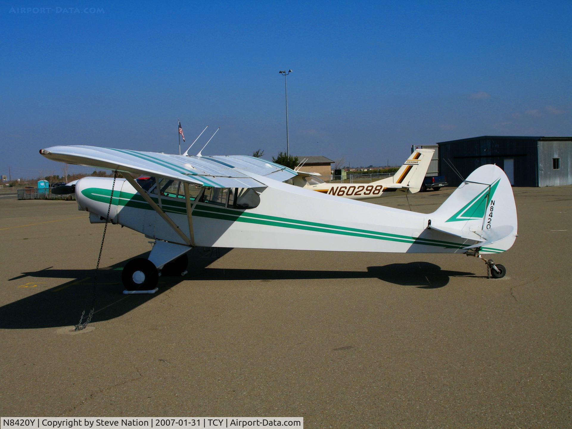 N8420Y, 1969 Piper PA-18-150 Super Cub C/N 18-8862, 1969 PA-18-150 @ Tracy Municipal Airport, CA
