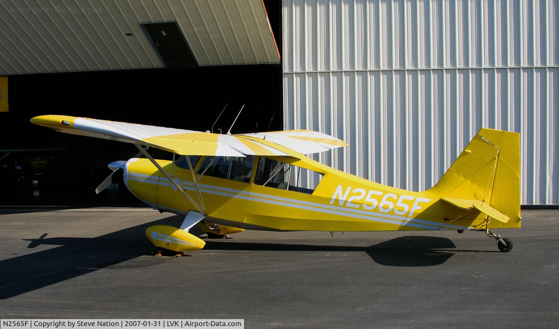 N2565F, 1965 Champion 7GCAA Citabria C/N 29, 1965 Champion 7GCAA @ Livermore Municipal Airport, CA