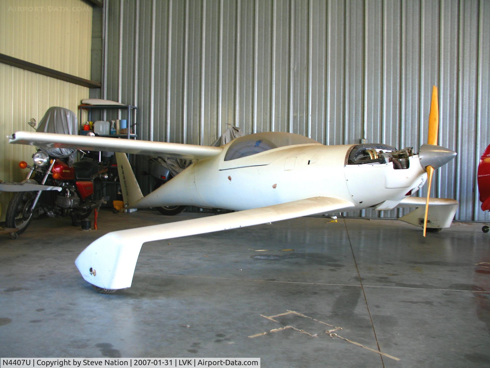 N4407U, 1984 QAC Quickie Q2 C/N 2028, 1984 QUICKIE Q2 @ Livermore, CA