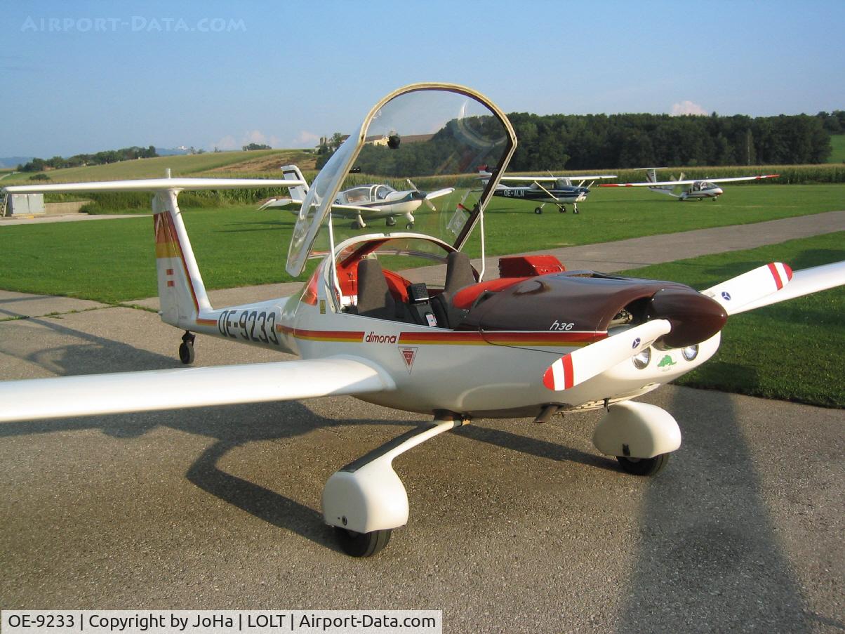 OE-9233, Hoffmann H-36 Dimona C/N 36138, Dimona H-36