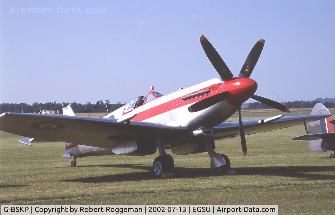 G-BSKP, 1945 Supermarine 361 Spitfire F.XIVe C/N 6S/663417, Ex SG-31 Belgian Air Force.