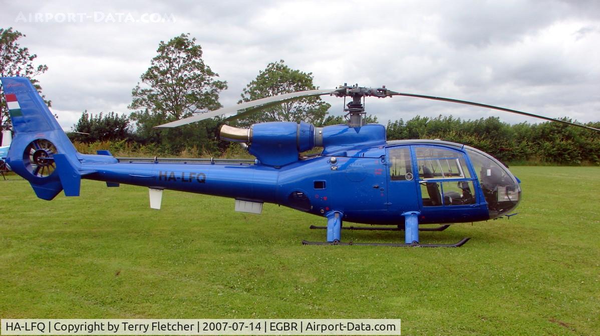 HA-LFQ, 1980 Aerospatiale SA-342L Gazelle C/N 1854, Gazelle SA342L
