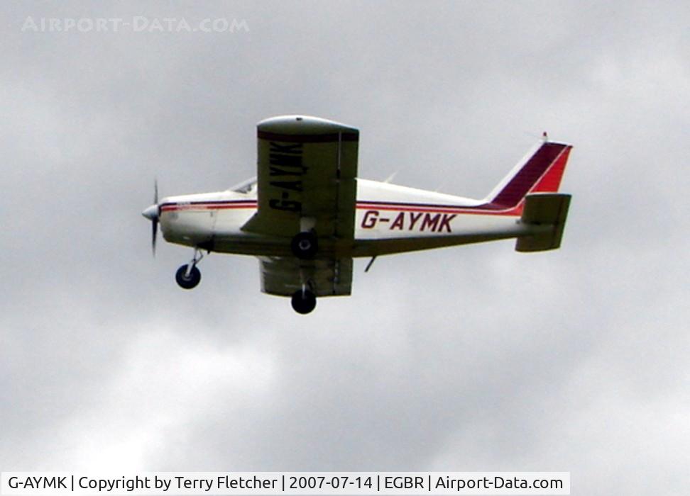 G-AYMK, 1970 Piper PA-28-140 Cherokee C C/N 28-26772, Piper Pa28-140