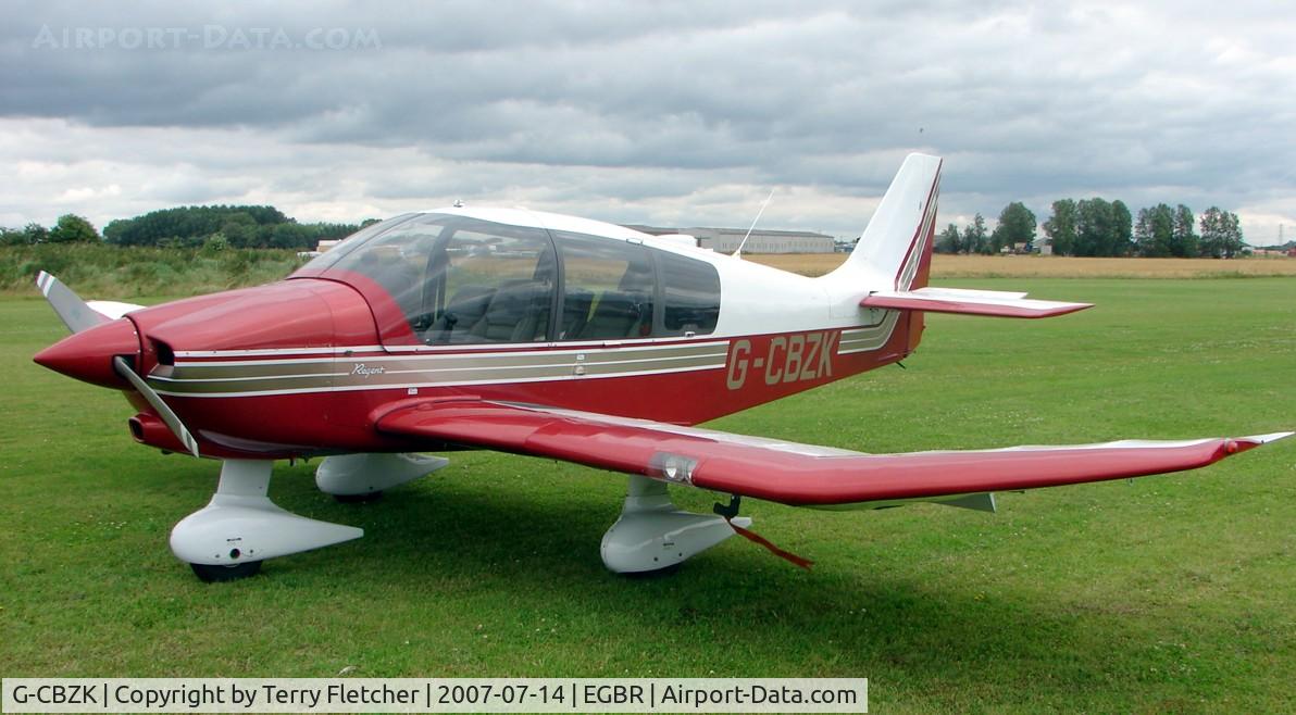 G-CBZK, 2002 Robin DR-400-180 Regent Regent C/N 2543, Robin DR400/180