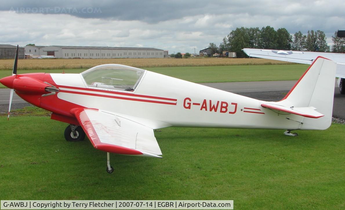 G-AWBJ, 1968 Sportavia-Putzer Fournier RF-4D C/N 4055, Fournier RF4D