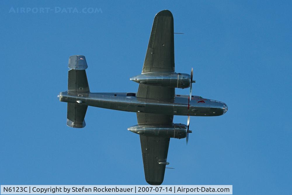 N6123C, 1945 North American B-25J-30-NC Mitchell Mitchell C/N 108-47647, Scalaria Air Challenge