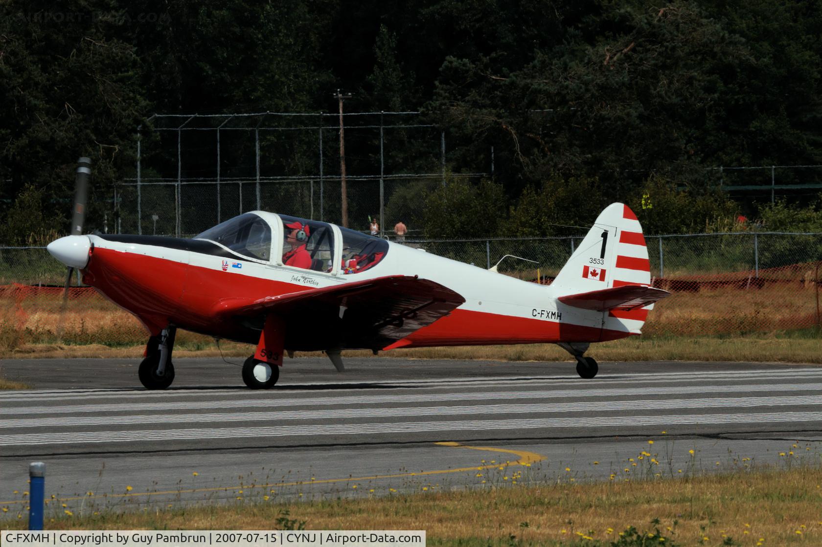 C-FXMH, 1948 Globe GC-1B Swift C/N 3533, Lined up and ready to go
