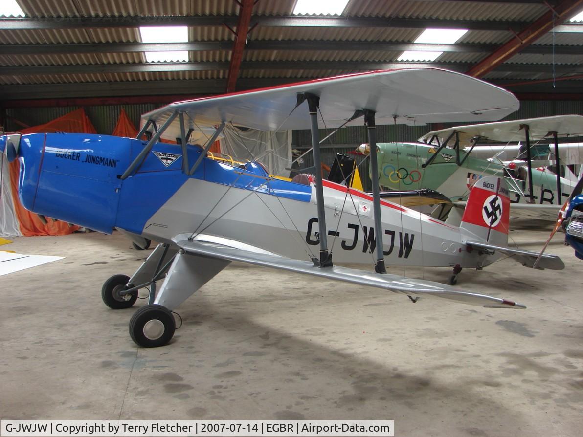 G-JWJW, 1957 CASA 1-131E Jungmann C/N 419, Jungman