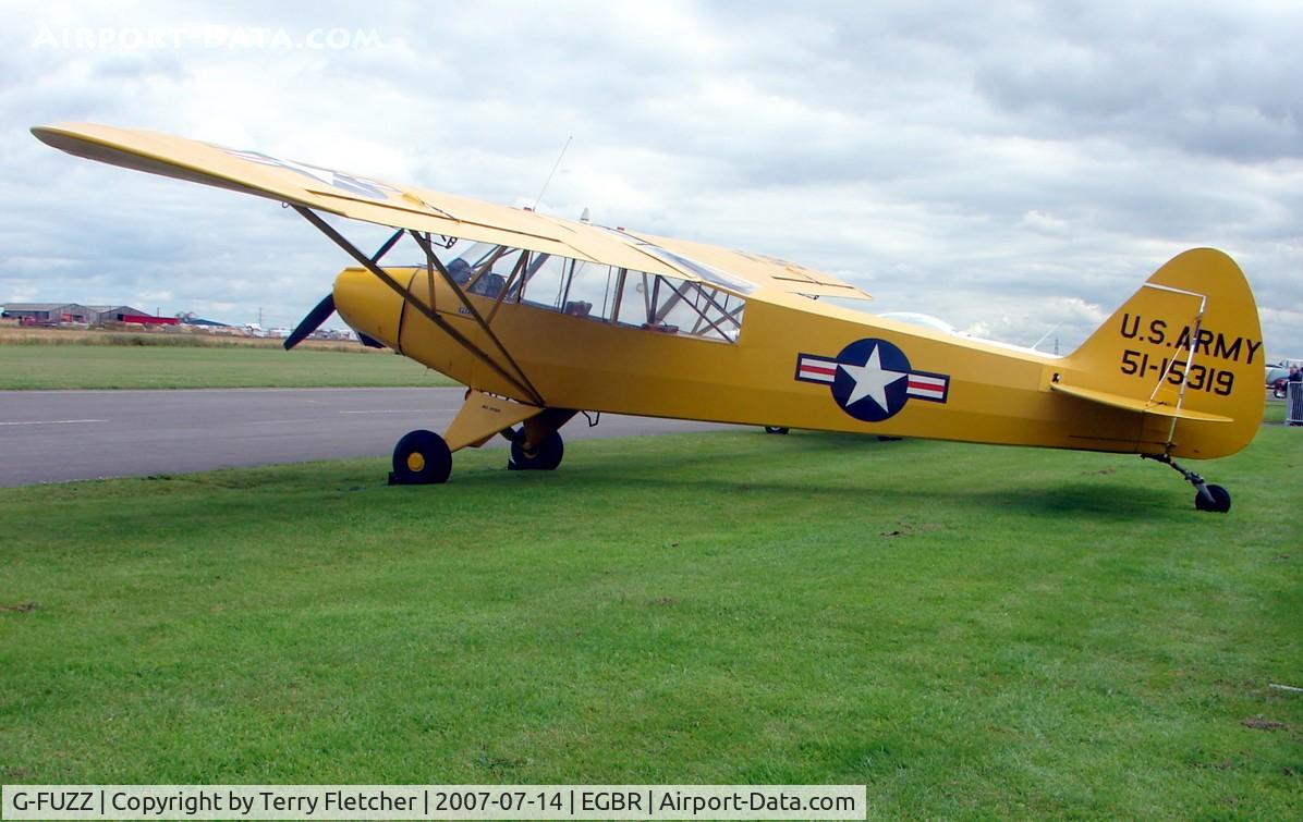 G-FUZZ, 1951 Piper L-18C Super Cub (PA-18-95) C/N 18-1016, Piper Cub wears markings 51-15319