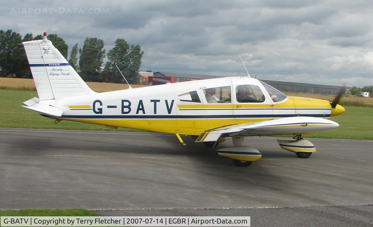 G-BATV, 1971 Piper PA-28-180 Cherokee C/N 28-7105022, Piper Pa-28-180