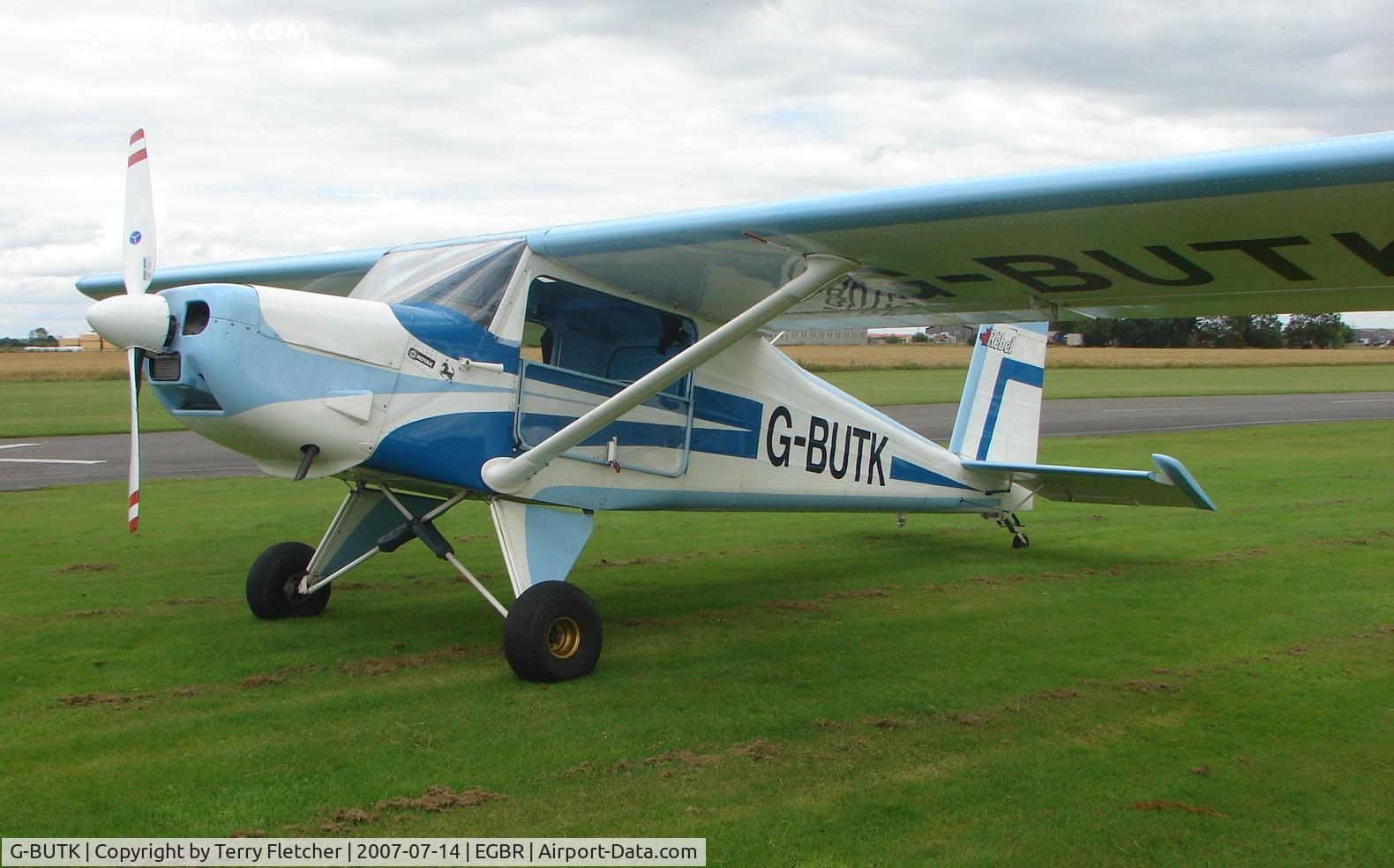 G-BUTK, 1993 Murphy Rebel C/N PFA 232-12091, Rebel