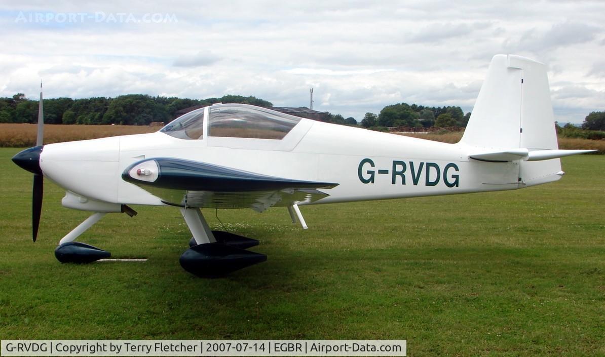 G-RVDG, 2007 Vans RV-9 C/N PFA 320-14310, Vans RV-9A