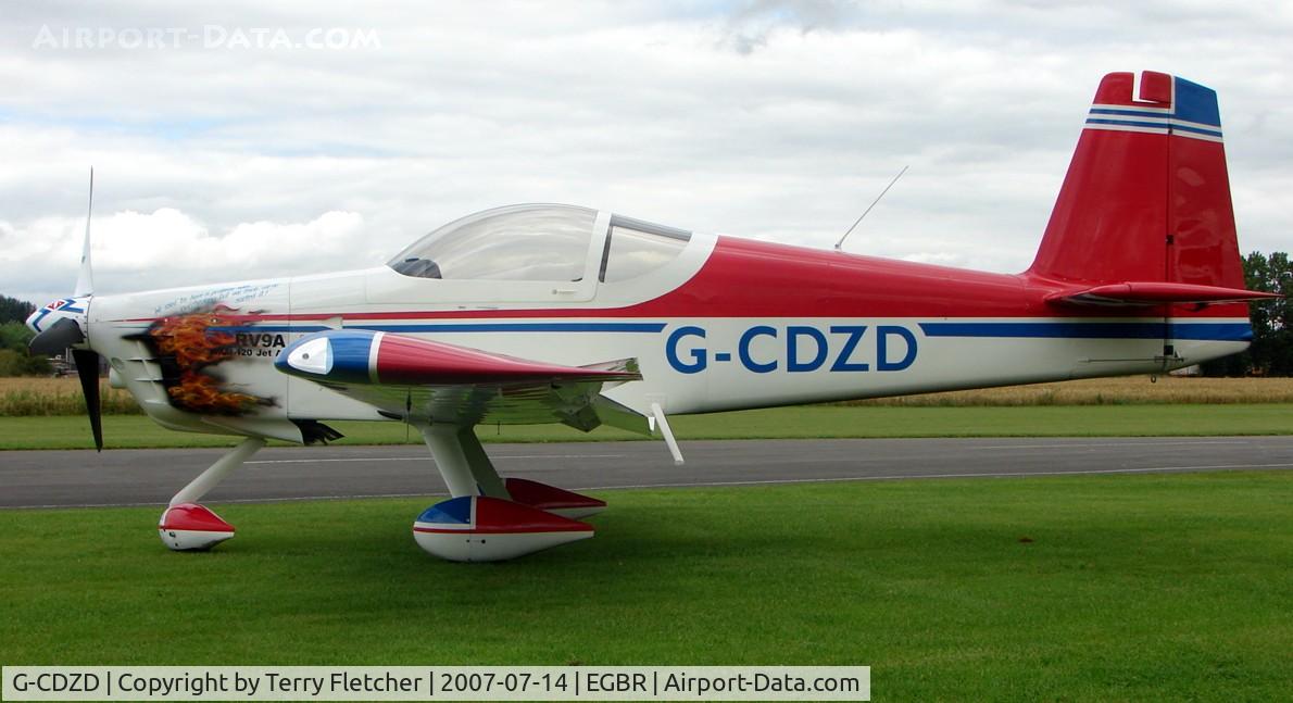 G-CDZD, 2007 Vans RV-9A C/N PFA 320-13966, Vans RV-9A