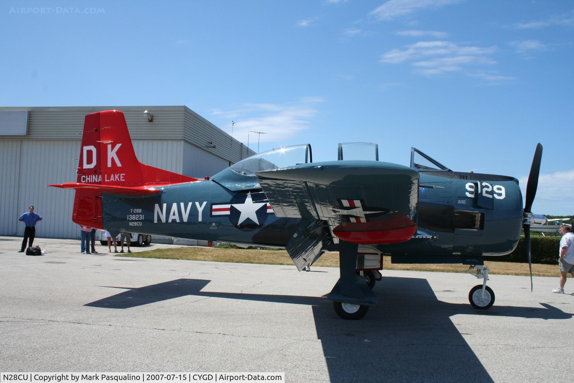 N28CU, 1956 North American T-28B C/N 200302, North American T-28B