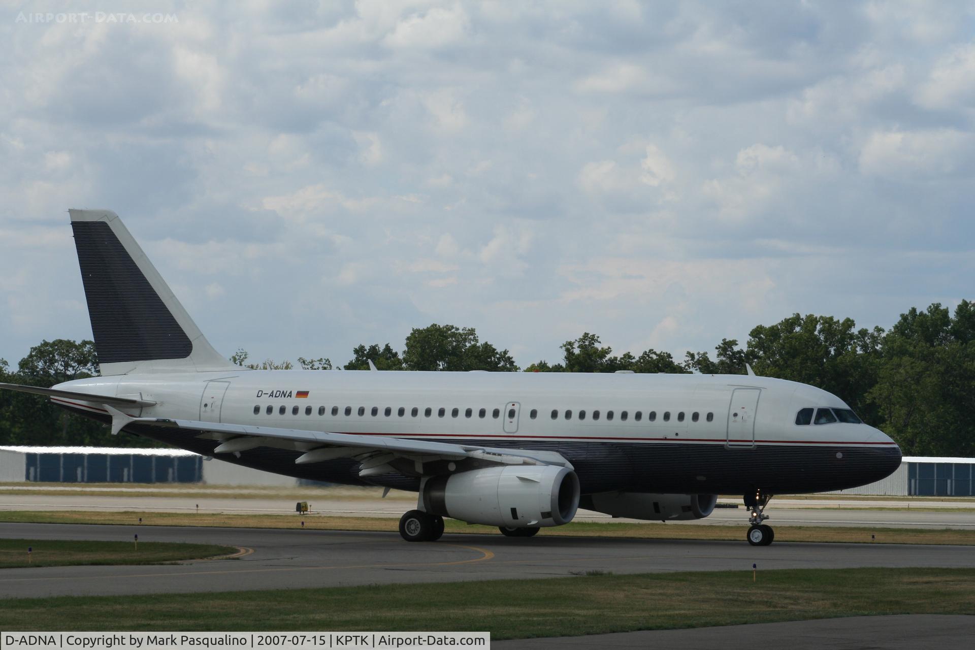 D-ADNA, 1999 Airbus ACJ319 (A319-133/CJ) C/N 1053, Airbus A319-133X