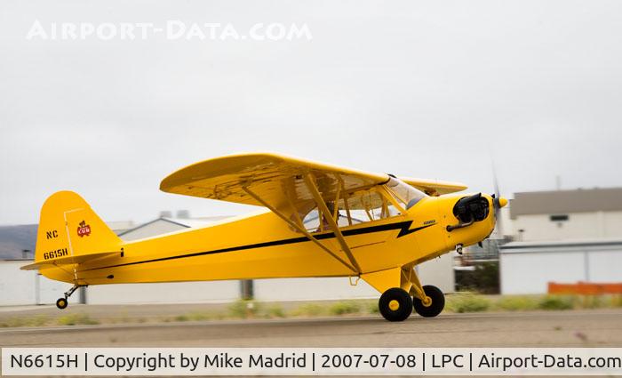 N6615H, Piper J3C-65 Cub C/N 19813, Voted best Cub Lompoc Fly-in 2007