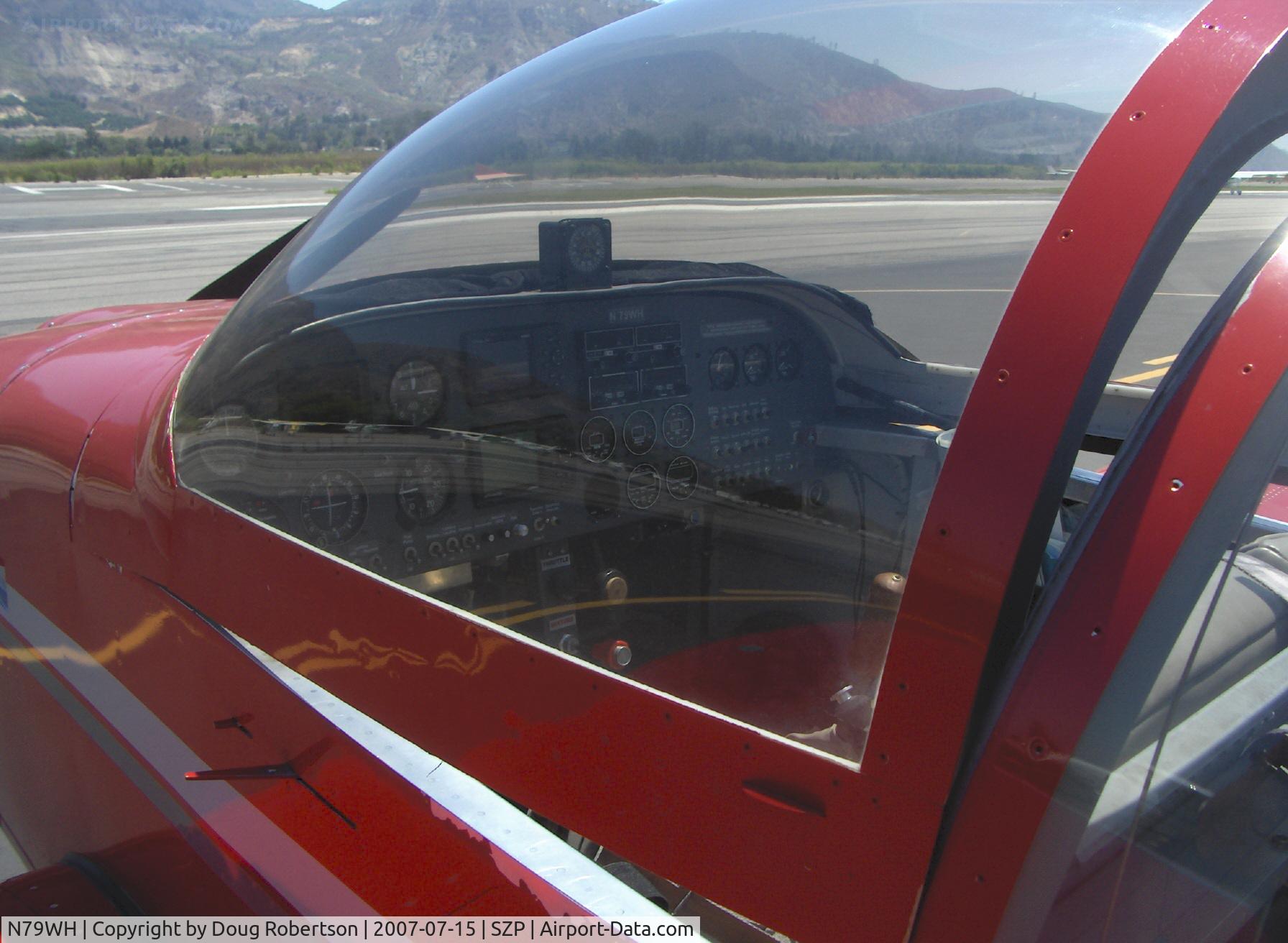 N79WH, 1998 Vans RV-6A C/N 21611, 1998 Hastings VAN's RV-6A, Lycoming O-320, panel
