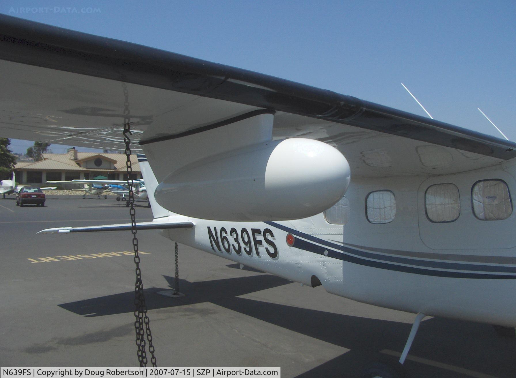 N639FS, 1983 Cessna P210N Pressurised Centurion C/N P210-00639, 1983 Cessna P210N Pressurized Turbocharged Centurion II, Continental TSIO-520-P 310 Hp, weather radar on right wing