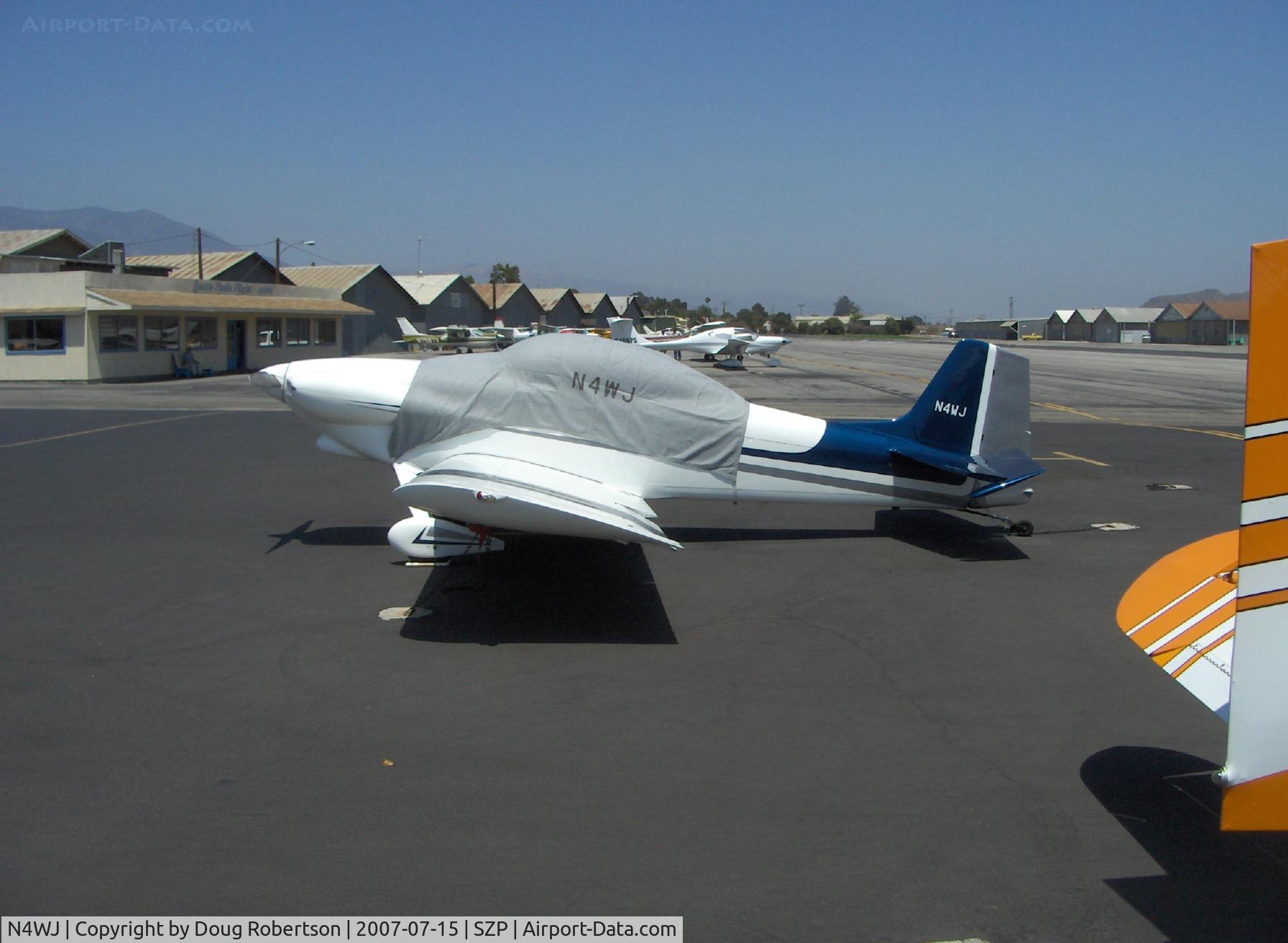 N4WJ, 1994 Vans RV-4 C/N 1873, 1994 Johnson VAN's RV-4, Lycoming O-320