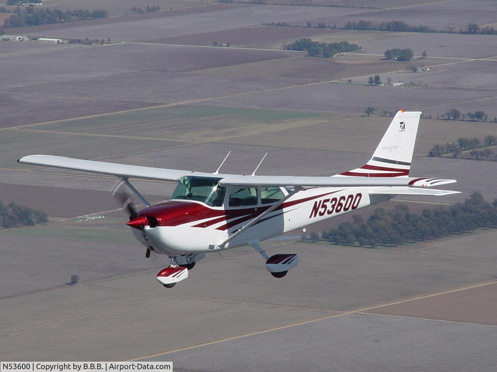 N53600, 1979 Cessna 172N C/N 17272544, 1979 Cessna SkyHawk II