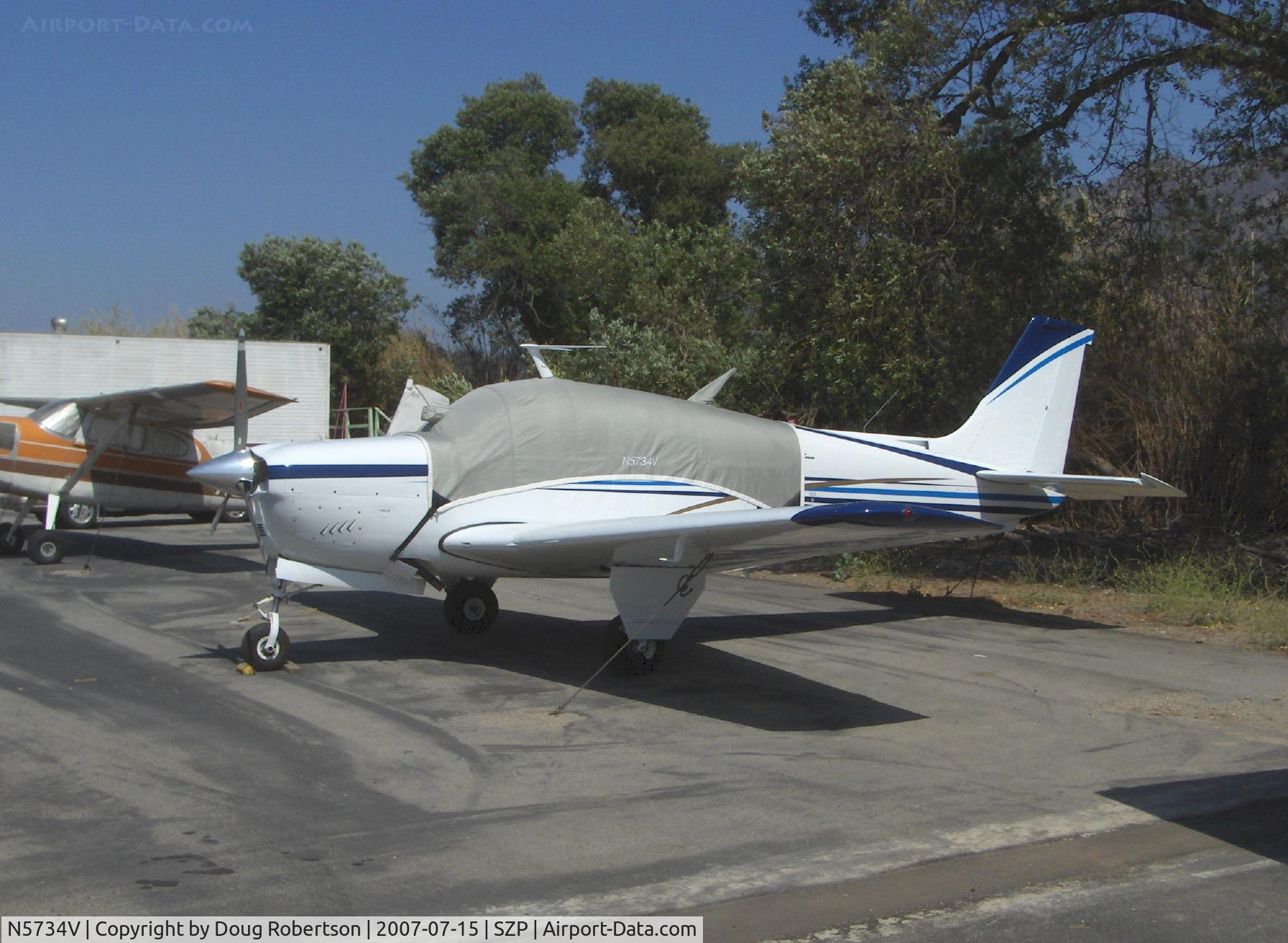 N5734V, 1966 Beech 35-C33A Debonair C/N CE-28, 1966 Beech 35-C33A DEBONAIR, Continental IO-520-B 285 Hp