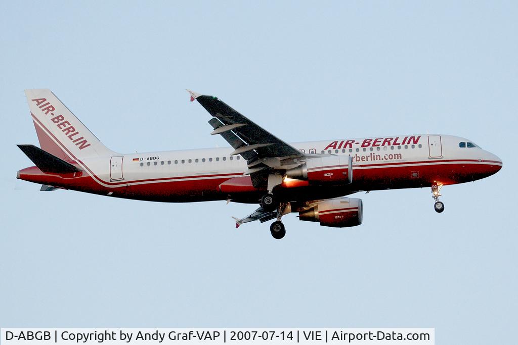 D-ABGB, 2005 Airbus A319-132 C/N 2467, Air Berlin A320