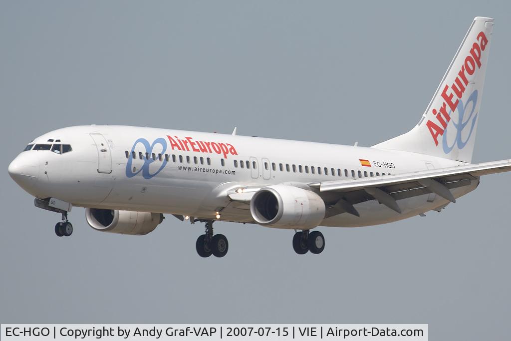 EC-HGO, 1999 Boeing 737-85P C/N 28384, Air Europa 737-800