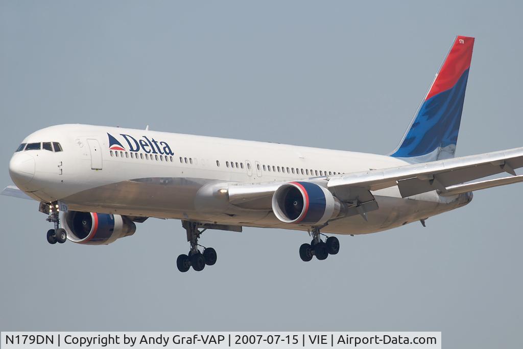 N179DN, 1991 Boeing 767-332 C/N 25144, Delta Airlines 767-300