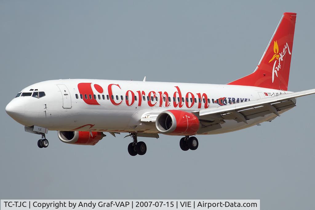 TC-TJC, 1993 Boeing 737-4Q8 C/N 25374, Corendon 737-400