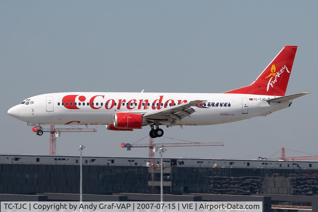 TC-TJC, 1993 Boeing 737-4Q8 C/N 25374, Corendon 737-400