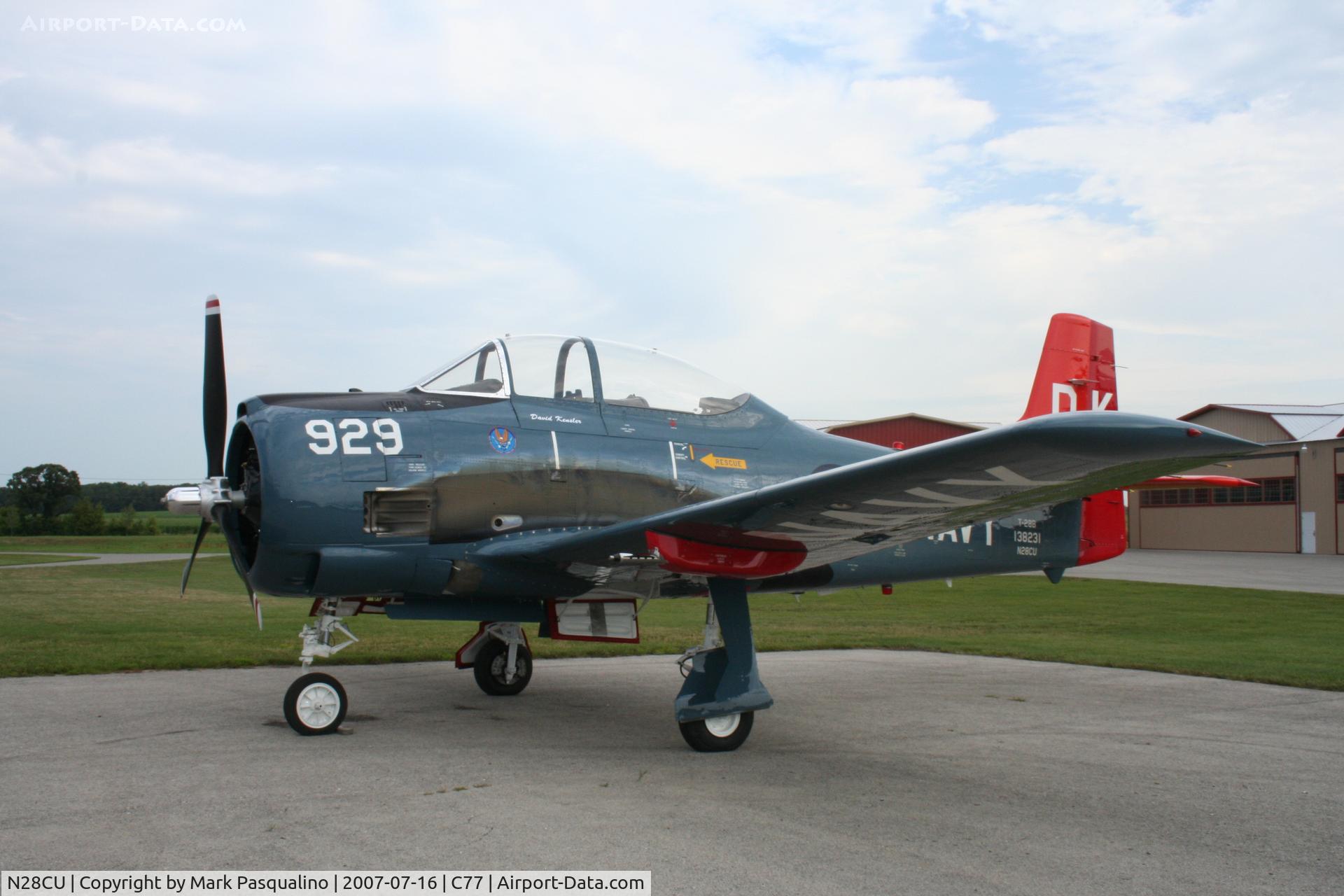 N28CU, 1956 North American T-28B C/N 200302, North American T-28B