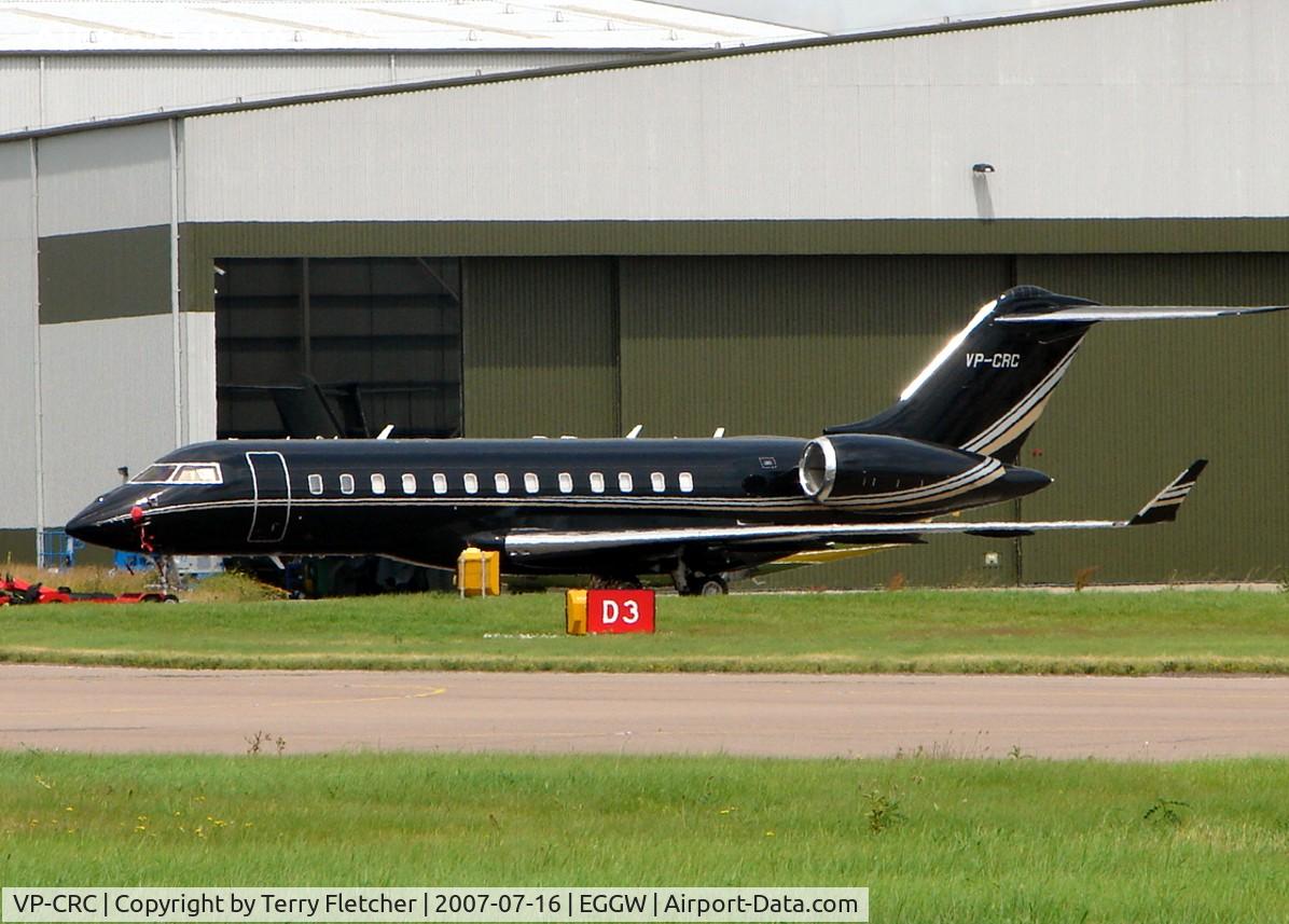 VP-CRC, 2006 Bombardier BD-700-1A10 Global Express C/N 9196, Global Express