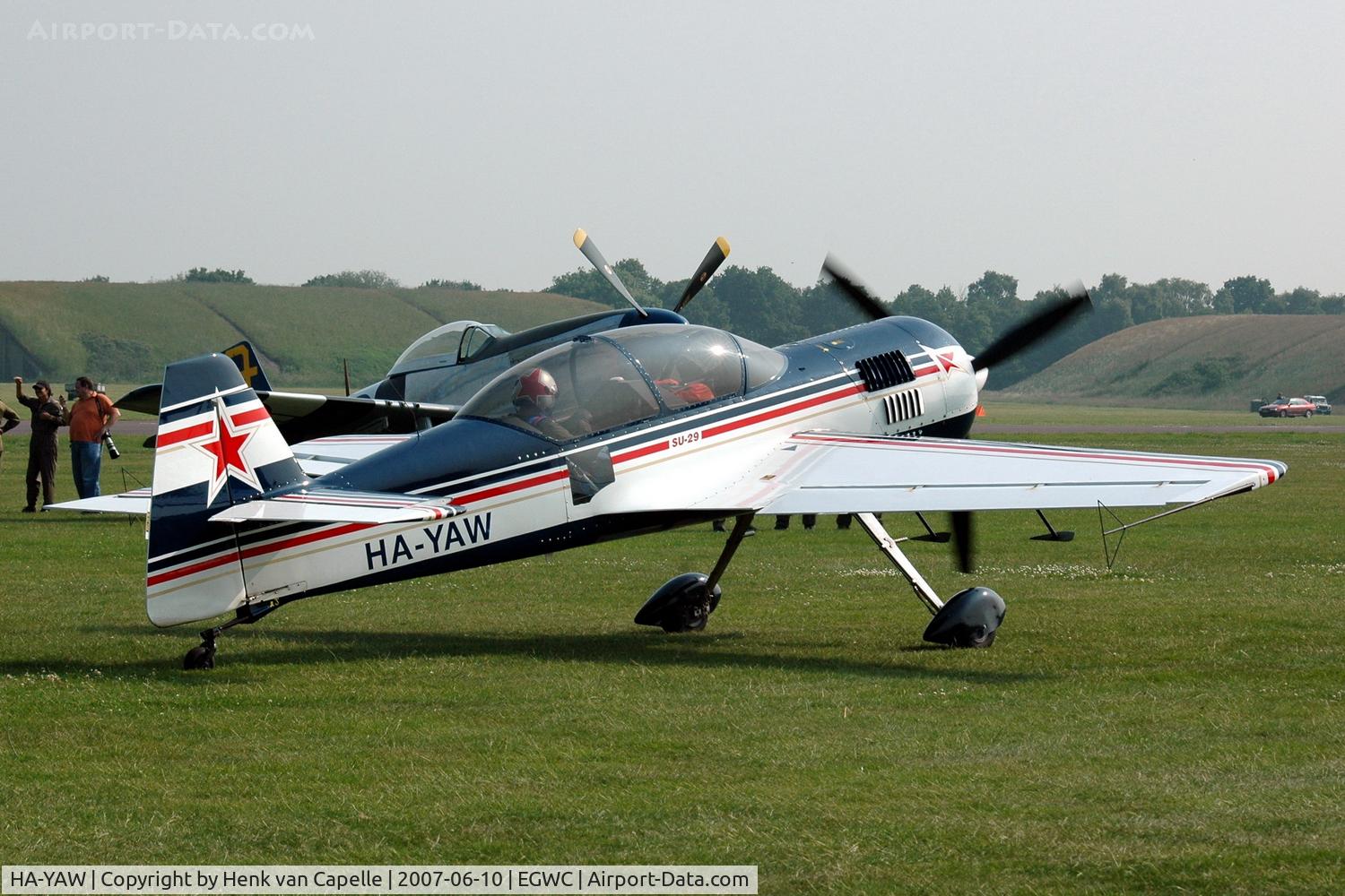 HA-YAW, Sukhoi Su-29 C/N 74-05, Su-29 taxying to the runway