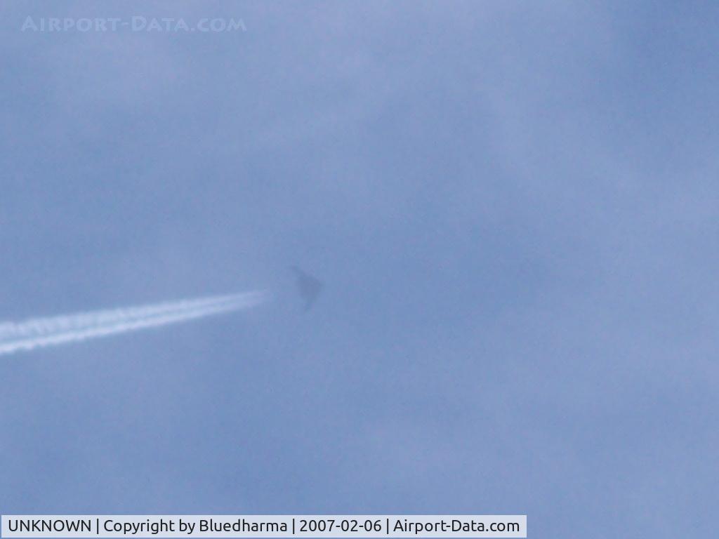 UNKNOWN, , One of Three Northrop B-2A Spirit bombers over Denver Colorado