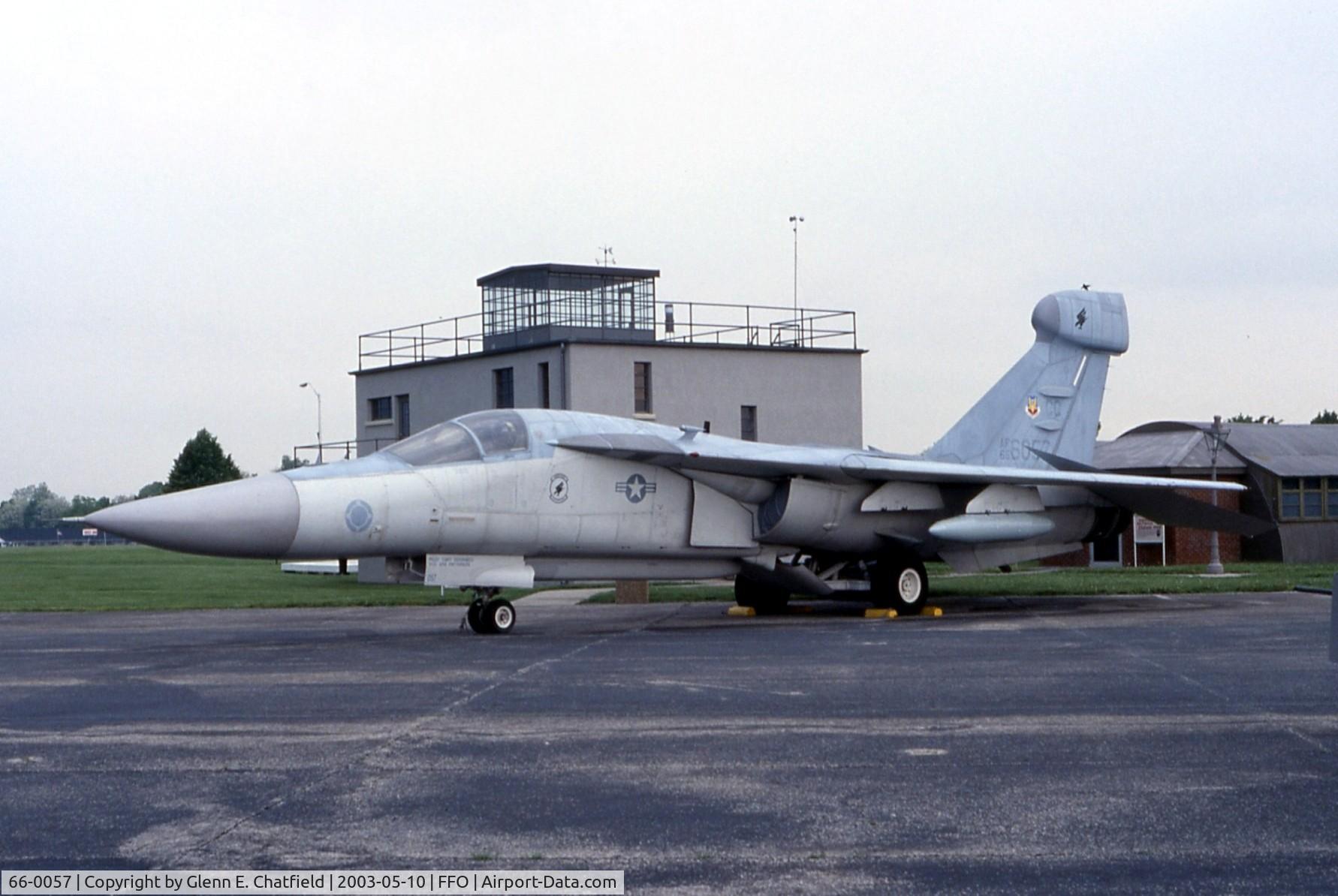 66-0057, 1966 General Dynamics EF-111A Raven C/N EF-41, EF-111A at the National Museum of the U.S. Air Force
