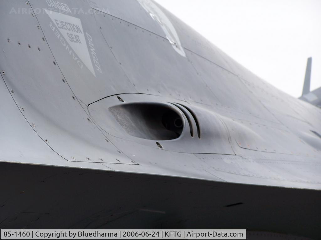 85-1460, 1985 General Dynamics F-16C Fighting Falcon C/N 5C-240, Front Port Side Guns