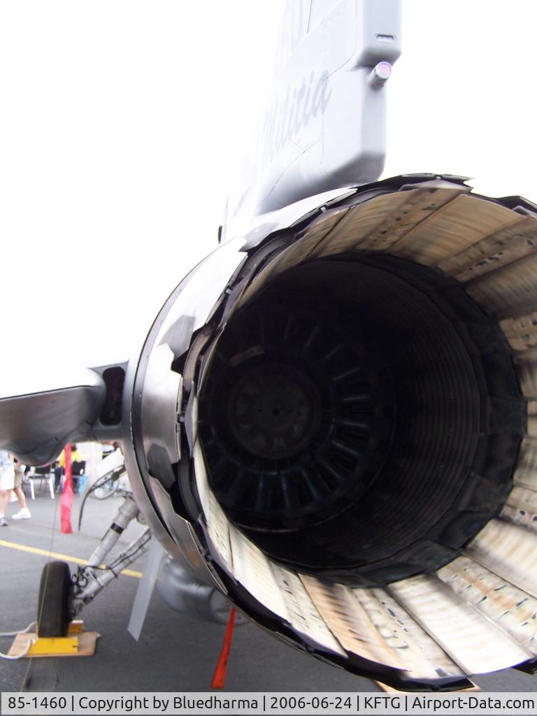 85-1460, 1985 General Dynamics F-16C Fighting Falcon C/N 5C-240, Engine Detail