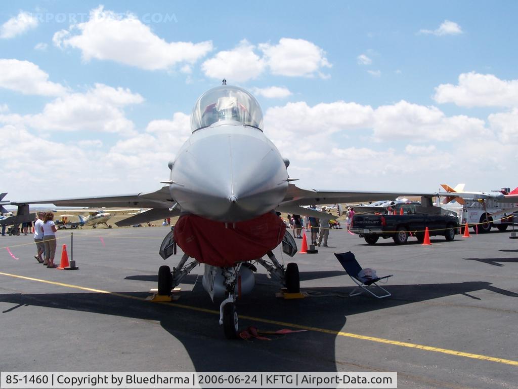 85-1460, 1985 General Dynamics F-16C Fighting Falcon C/N 5C-240, Front View