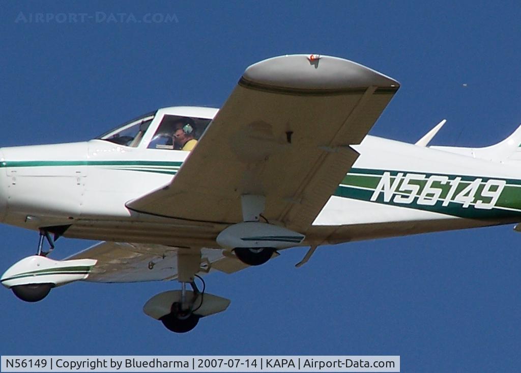 N56149, 1973 Piper PA-28-140 Cherokee C/N 28-7325579, Landing 17L (Detail Shot)