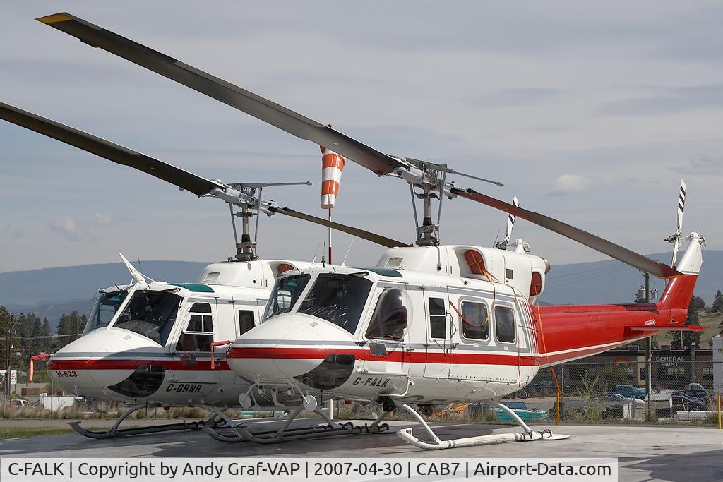 C-FALK, Bell 212 C/N 30982, Alpine Helicopter Bell 212