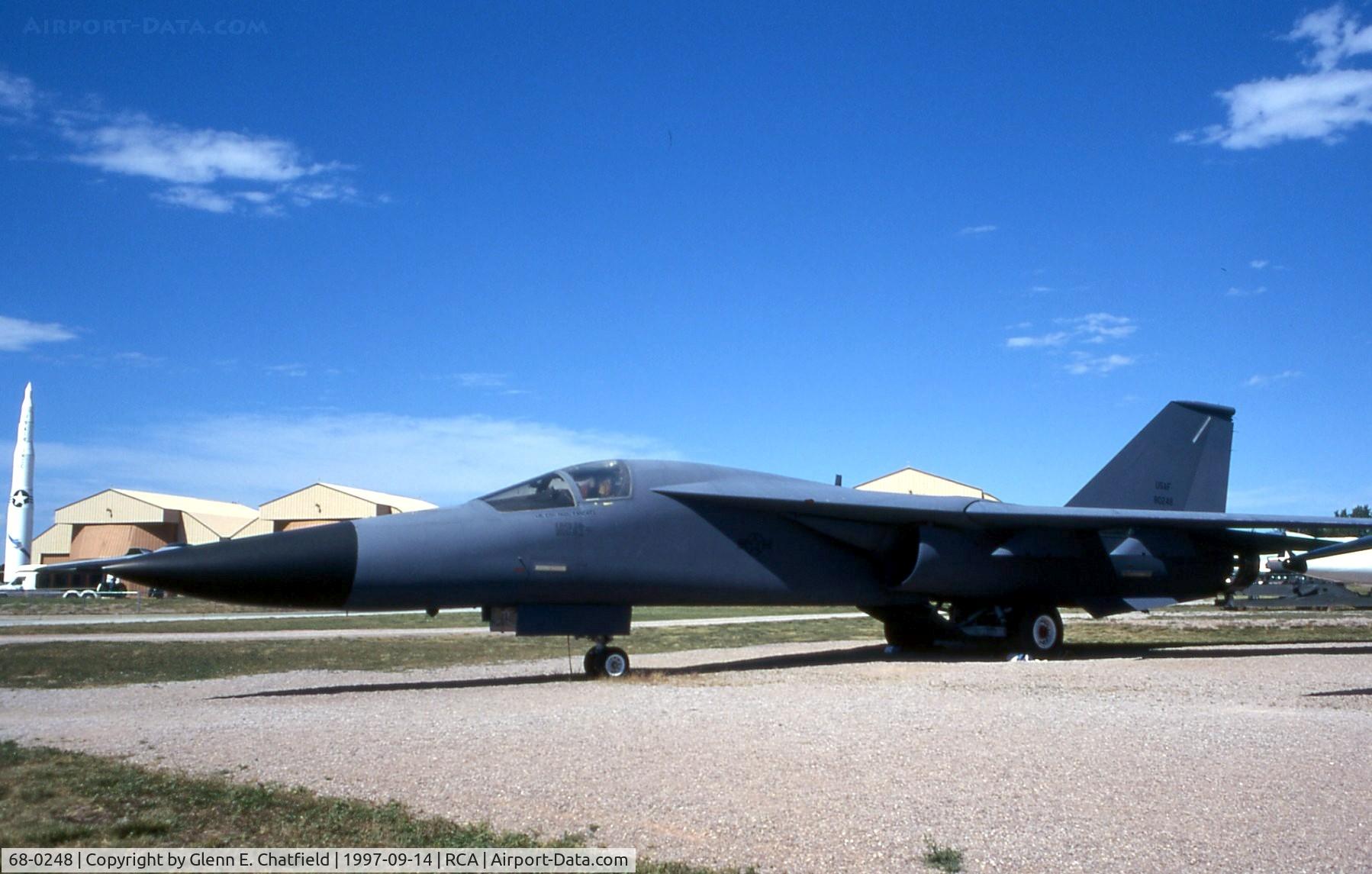 68-0248, 1968 General Dynamics FB-111A Aardvark C/N B1-20, FB-111A at the South Dakota Air & Space Museum