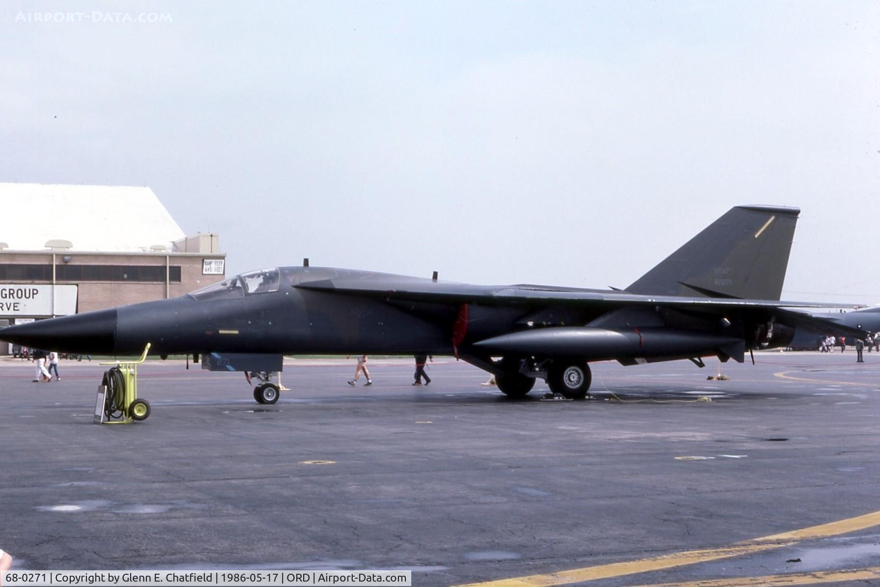 68-0271, 1970 General Dynamics FB-111A Aardvark C/N B1-43, FB-111A at the ANG/AFR open house.