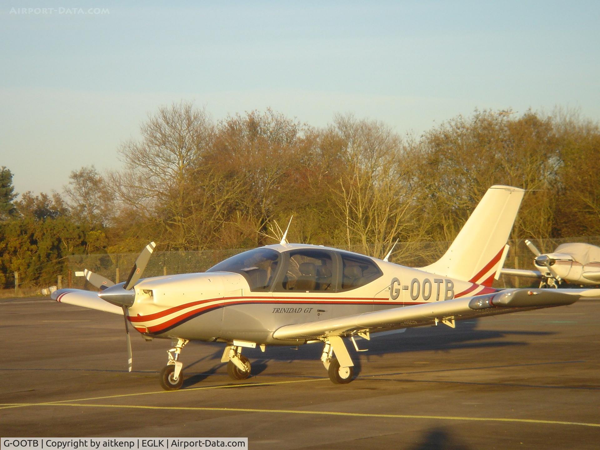 G-OOTB, 2003 Socata TB-20 Trinidad C/N 2180, On the ramp at Blackbushe