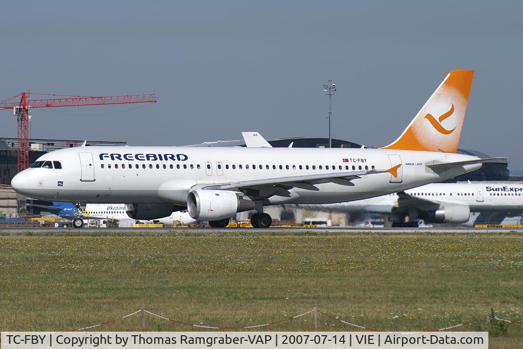 TC-FBY, 1991 Airbus A320-211 C/N 283, Freebird Airlines Airbus A320