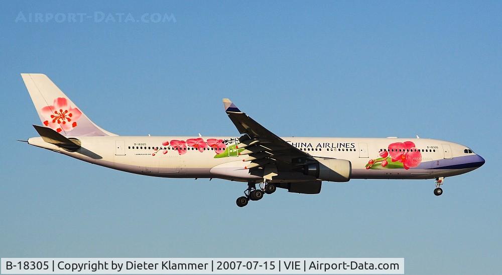 B-18305, 2005 Airbus A330-302 C/N 671, China Airlines in new color
